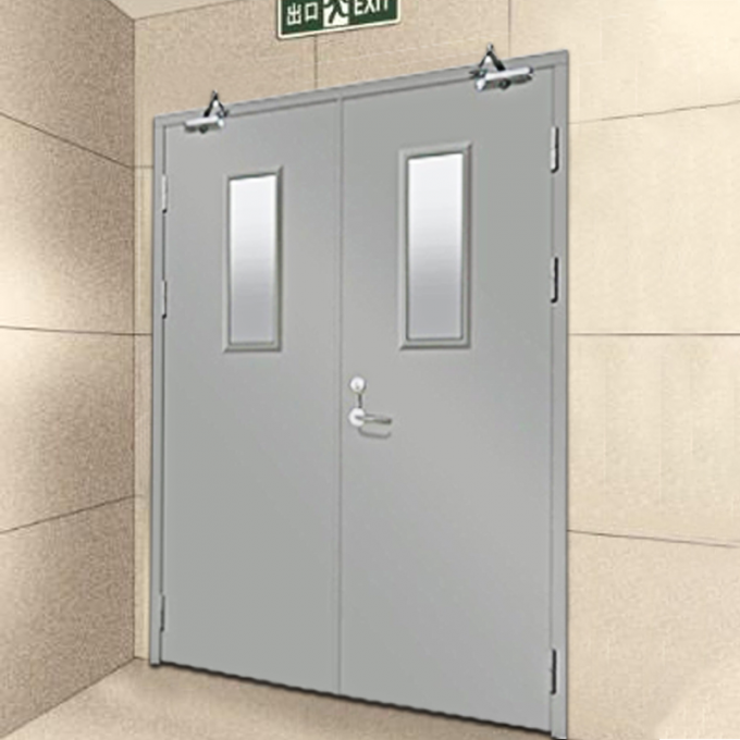 Swing Open 2100mm 60min 90Min UL Fireproof Steel Door
