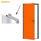Modern Galvanized Hotel Fire Safety Door 1.5h Mgo Board Filling