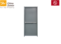 UL Standard White Fire Rated Steel Doors With Vision Panel/ Solid Core/90 Minute Fire Door