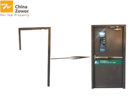 UL Certified 1 Hour Rated Fire Safety Door Fire Exit Door With Vision Panel/ Customized Size