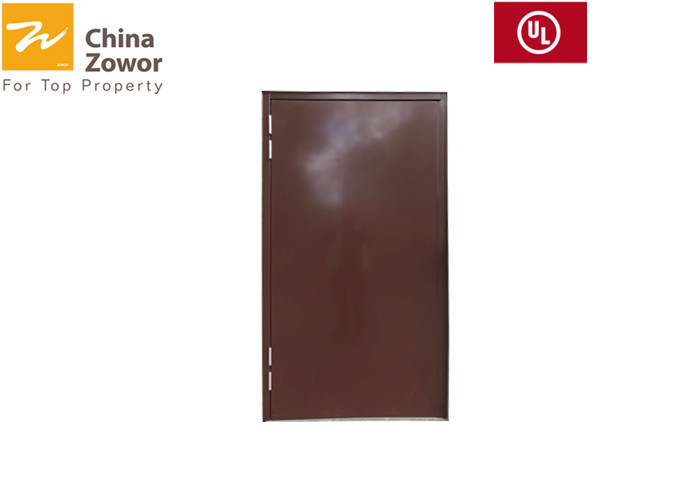 Dark blue steel FD30 Fire Door is suitable for office/residential public places