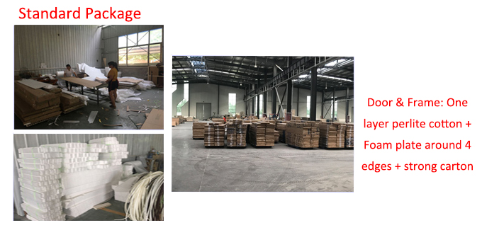 BS Approved 16 Ga. Gal. Steel 90 Minute Fire Rated Doors/ 6'X7' Standard Size 2