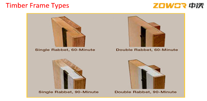 Single Hinged Beech Wood Fire Rated Interior Doors/ Paneled Doors/ Veneer Finish/ Perlite Board Infilling 0
