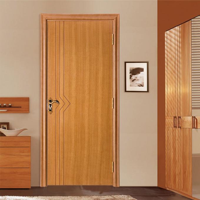 1.0 Hour Solid Wood Flush Fireproof Interior Door 1