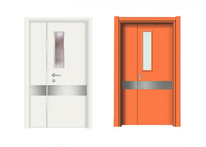 180 Mins Stainless Steel Perlite Board Hospital Fire Doors 0