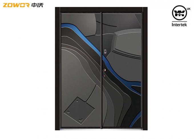 cast Villa Entrance Door With Aluminum Honeycomb Inner Filling 3
