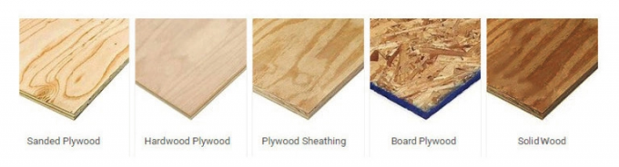 PU Paint Hotel Bedroom Solid Core Flush Type Oak Wood Door 0