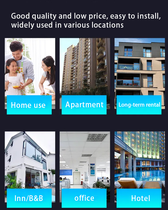 Fingerprint Password NFC Bluetooth Smart Digital Door Lock 2