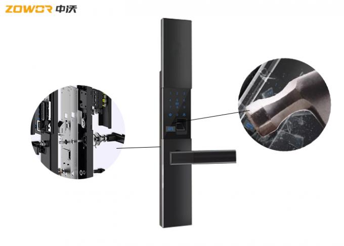 0.1s App WiFi Smart Card Apartment 180mA Smart Door Lock 1