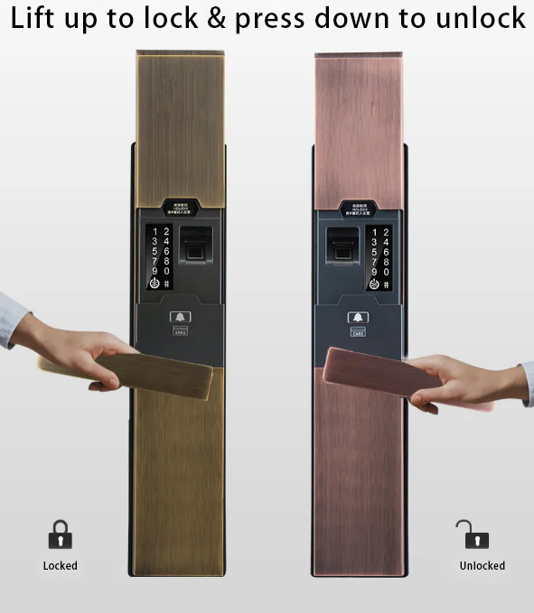 Hotels 0.1s Biometric Intelligent Fingerprint Lock 3