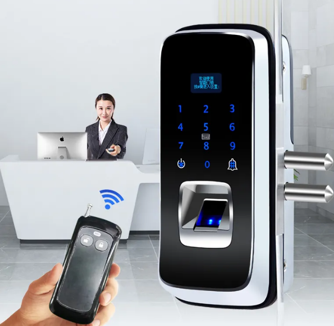 Smart Anti Theft Thumbprint Biometric WiFi Door Lock 1
