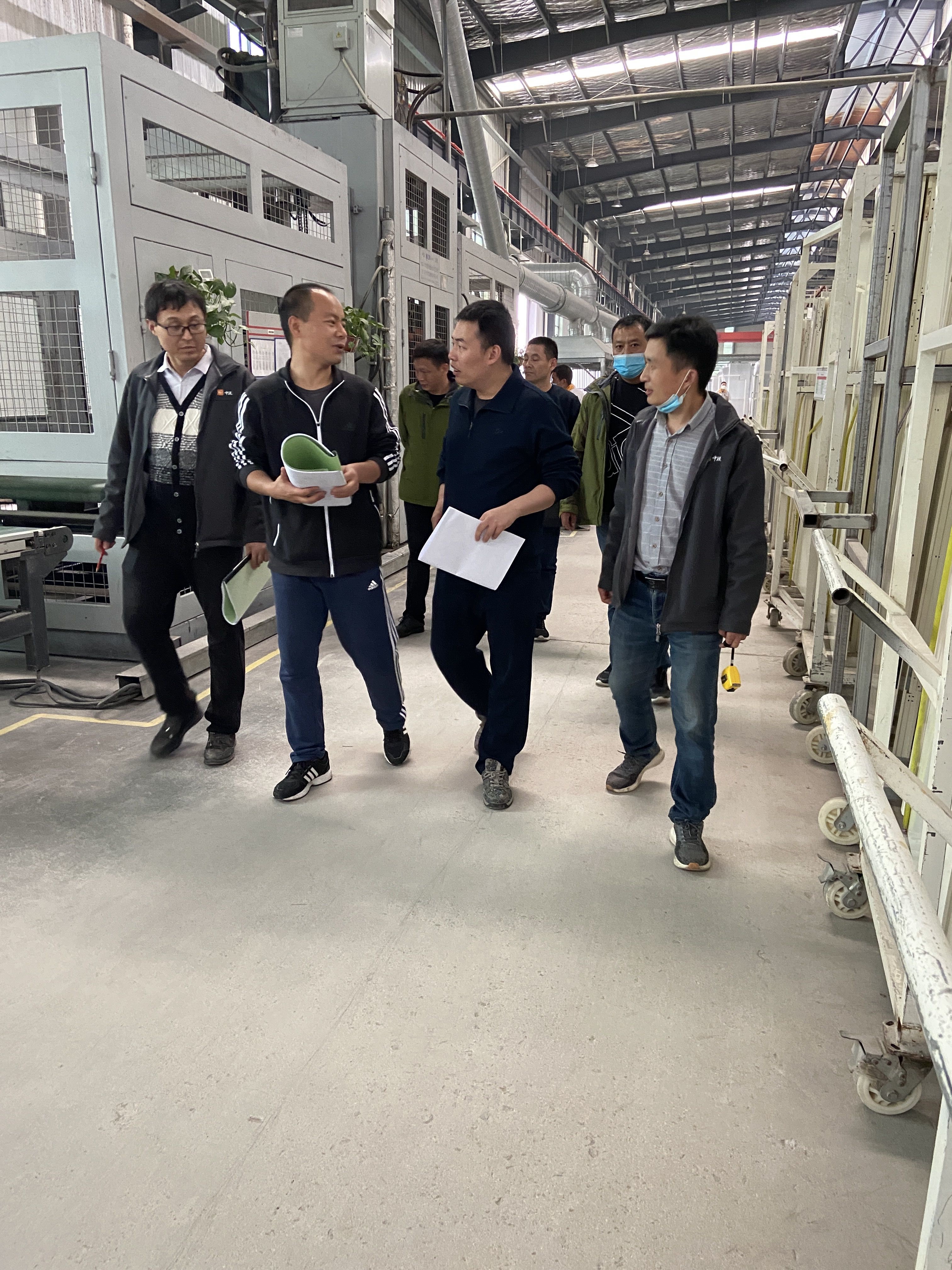 Latest company news about our customer visit our factory