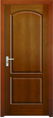 1 Hour Rated Commercial Steel Fire Door With Vision Panel/ Powder Coated Finish/ Milky White Color