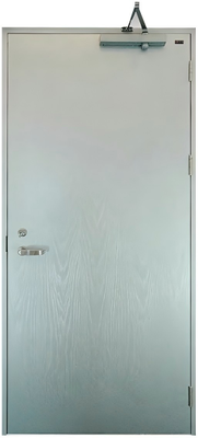 Powder-Coated Steel Fire Escape Doors – UL Listed, 1.5-Hour Fire Rating