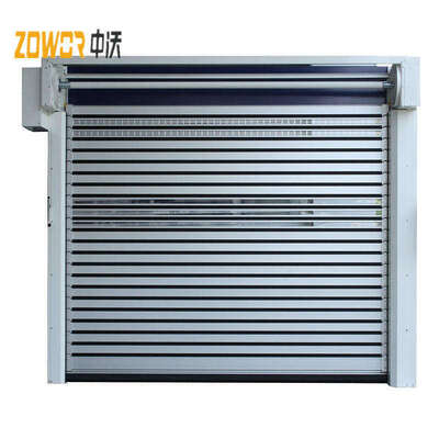 Steel Commercial Roller Shutter – Fireproof, Burglarproof, Electric ，High‑Strength