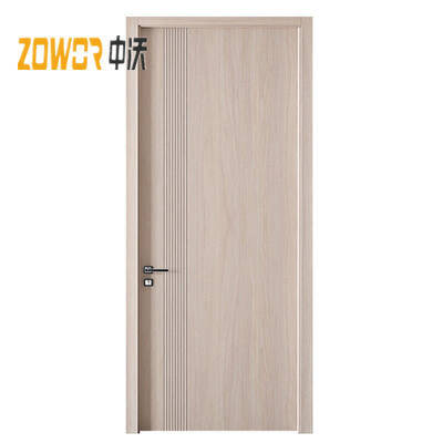 Solid Wood Light Wood Fire Rated 90Min FD30 Frame Closer Hardware for Commercial Villa Apartment Hotel Office Building