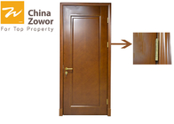 China Fir Wood FD90 Fire Rated Timber Door/ Baking Paint Finish/ BS Certified