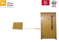 UL Standard 60mins Fire Rated Wood Doors For Commercial Buildings