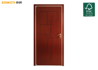 Custom PU Painted Curved Solid Wood Interior Doors