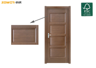 Apartment Solid Core Carving Type Sound Proof Oak Wood Door