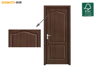 20Kg/M2 Apartment Exit HDF Strip Oak Plain Wooden Door