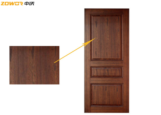 PU Painting 3 Panel 100mm Frame Plain Wooden Door