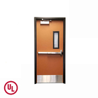 Intertek Honeycomb 50mm Leaf Steel Fire Exit Doors
