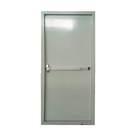 Metal Security Single Leaf UL 1.5H Fire Rated Door for school hotel apartment