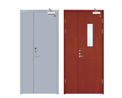 Security Galvanized Fireproof Steel Door 180 Minute Fire Rated Doors