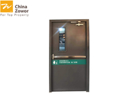 UL Certified 1 Hour Rated Fire Safety Door Fire Exit Door With Vision Panel/ Customized Size