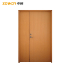 90 Mins Rated External Fire Exit Doors With Honeycomb Paper Core/ UL Labeled Door/ Red Color