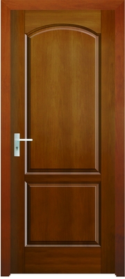 1 Hour Rated Commercial Steel Fire Door With Vision Panel/ Powder Coated Finish/ Milky White Color