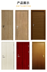 BS Standard Fire Resistant Wooden Doors For Hotel Room/ Baking Paint Finish