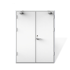 White Color UL Listed Fire Door FD90 Steel Fire Door