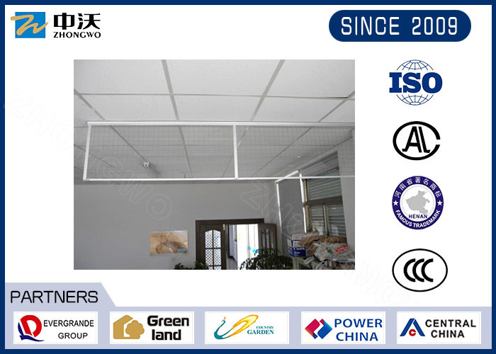 Electric Flexible Elevator Door Smoke Curtain With Two Control