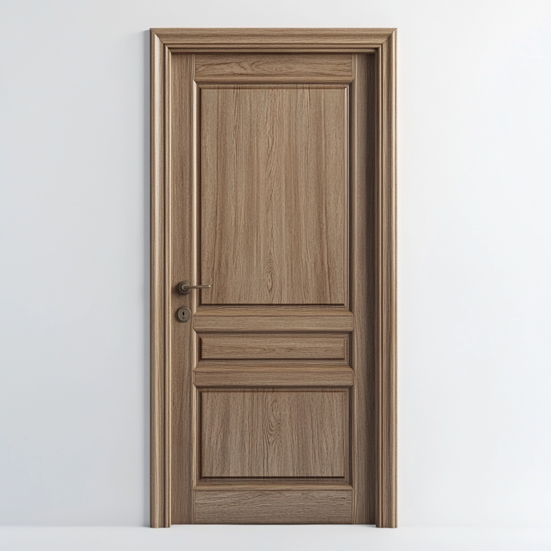 Modern wooden fire doors UL EN BS 20-90 minute fire doors, suitable for commercial projects, hotel apartments, and manufacturer project supply