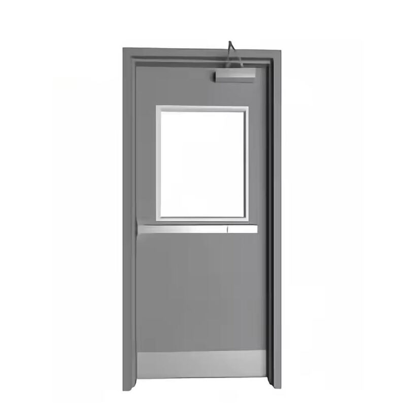 Commercial Stainless Steel Fire Doors Suitable for Hotels, Warehouses, Apartments, and Office Building Projects