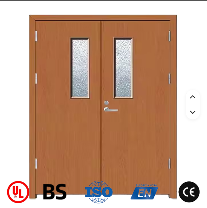 Modern Design Stainless Steel Fire Doors Fire-rated Escape Doors with Nylon Screen Zowor Brand