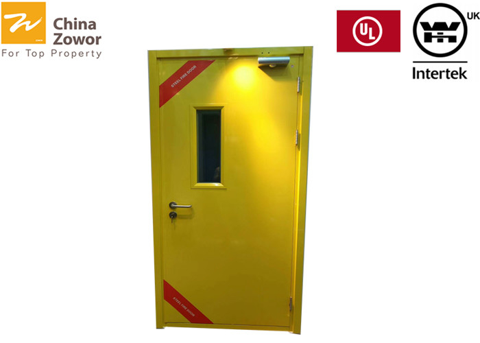 Ul Listed 2 Hours Rated Fire Protection Door With Vision