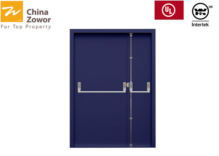 1 Hour Rated 45 Mm Thick Single Lha Fire Safety Steel Door For