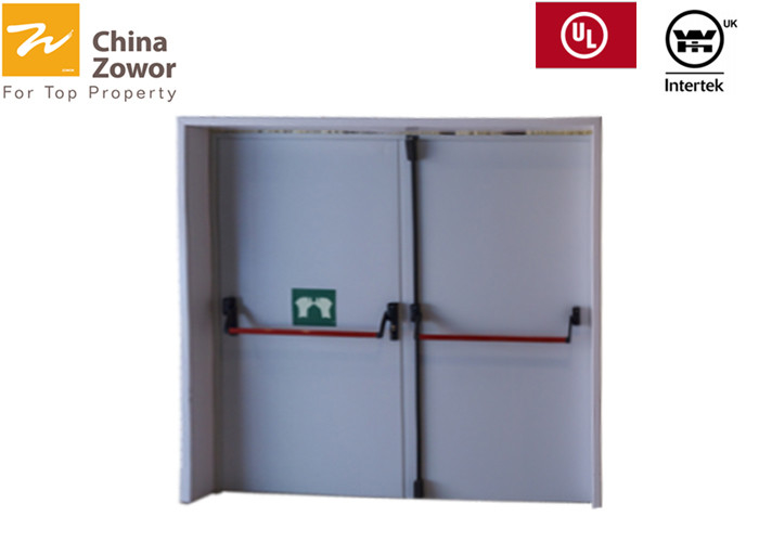 72 X 84 Double Swing Rha Gal Steel Fire Safety Door Bs