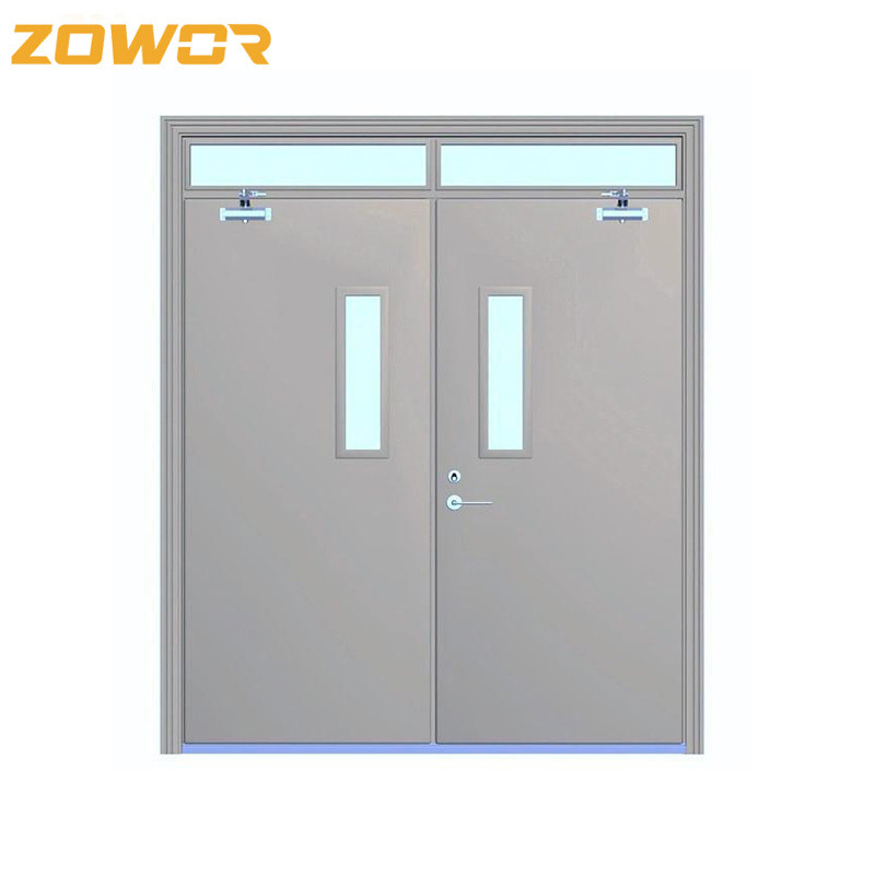 Ul Listed 1.5 Hour Fire Rated Steel Door for the hoteal