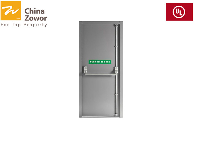 Powder Coating Finish 40 mm FD30 Fire Door For Strong & Weak Electrical Rooms