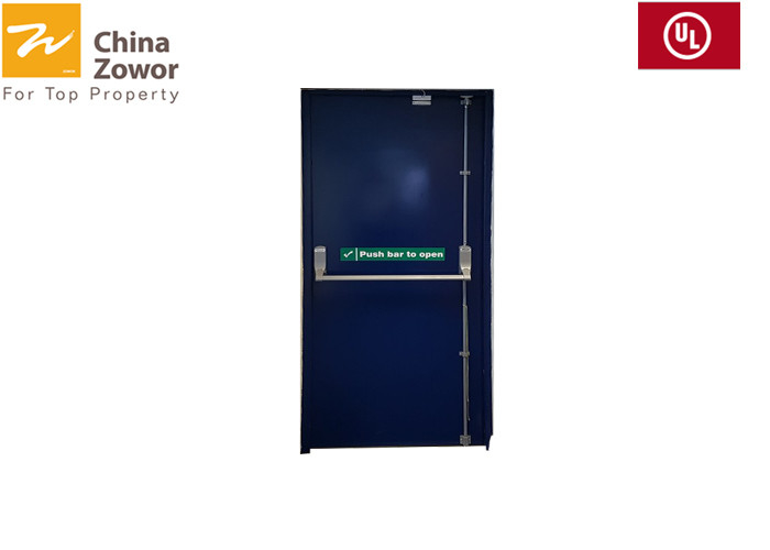 45mm Thick 120mm Frame Depth Fireproof Fire Safety Door