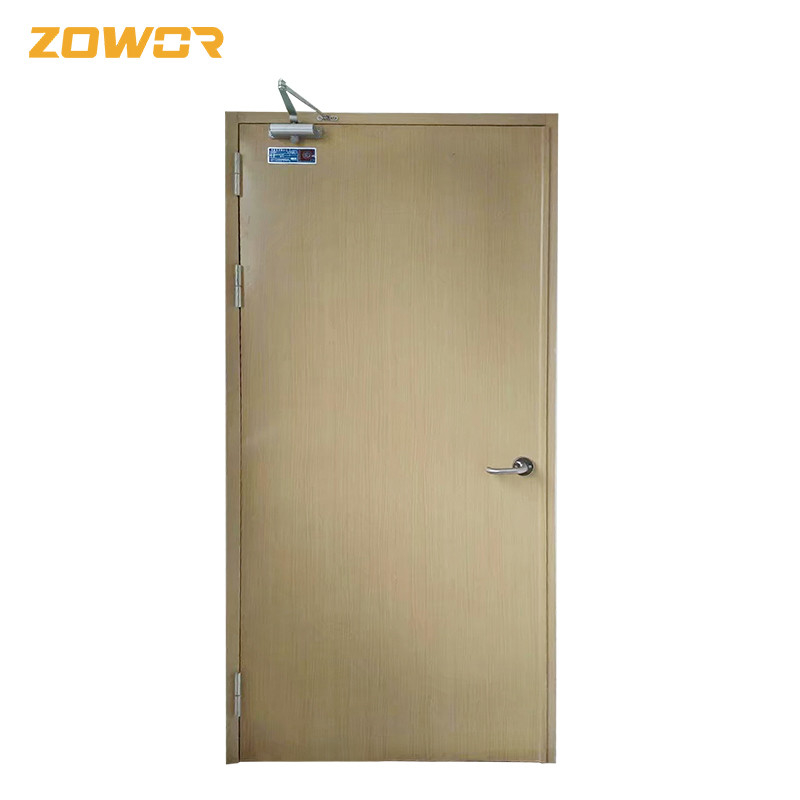 90 Mins 55mm Leaf Double Swing Open Hospital Fire Doors