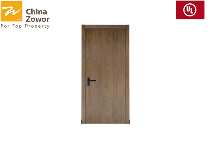 UL Approved 30/45 min Right/ Left Handed Single Swing Fire Rated Internal Steel Doors For Residential Buildings