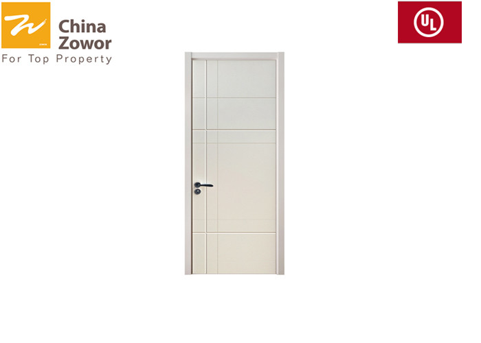 45mm Single Leaf Fire Rated Interior Doors/ Veneer Finish/ 30mins Fire Rating/ Various Colors
