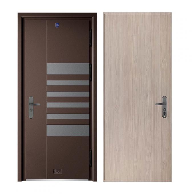 Aluminum Villa Entrance Door 90mm Leaf Thickness Swig left 0